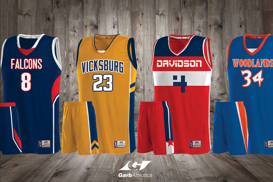 Custom Basketball Jerseys  - just a few out of the hundreds of styles available